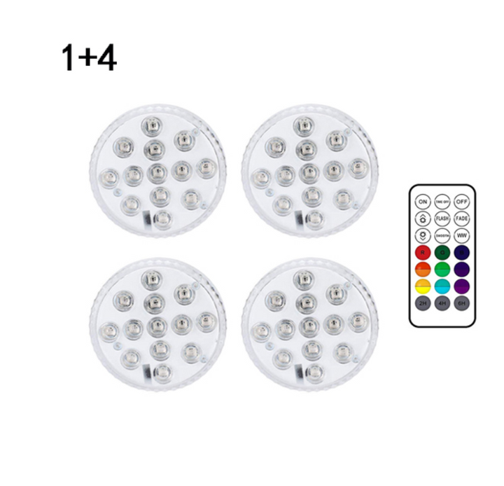 BowLift | Underwater LED light with remote control – RGB multicolor pool lighting for bathrooms and ponds