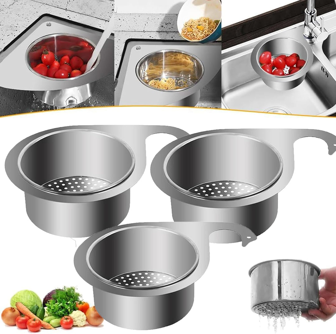 BowLift | Stainless Steel Swan Sink Drain Basket