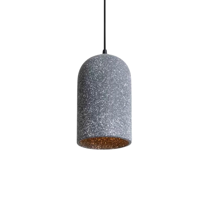 BowLift | UrbanLume – Modern Cement Hanging Lamp