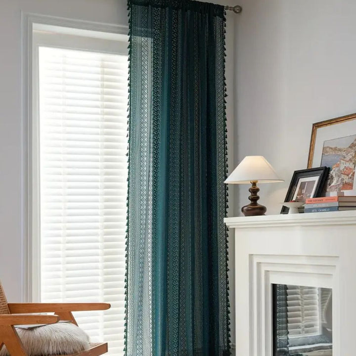 BowLift | Lumine Crochet Tassel Curtain