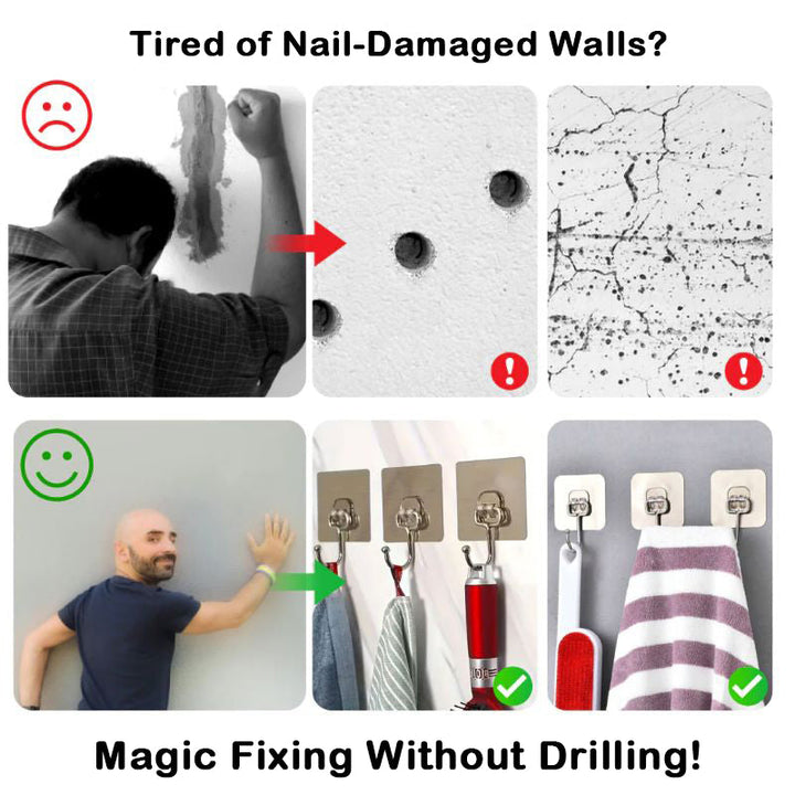BowLift | Heavy Duty Adhesive Wall Hook