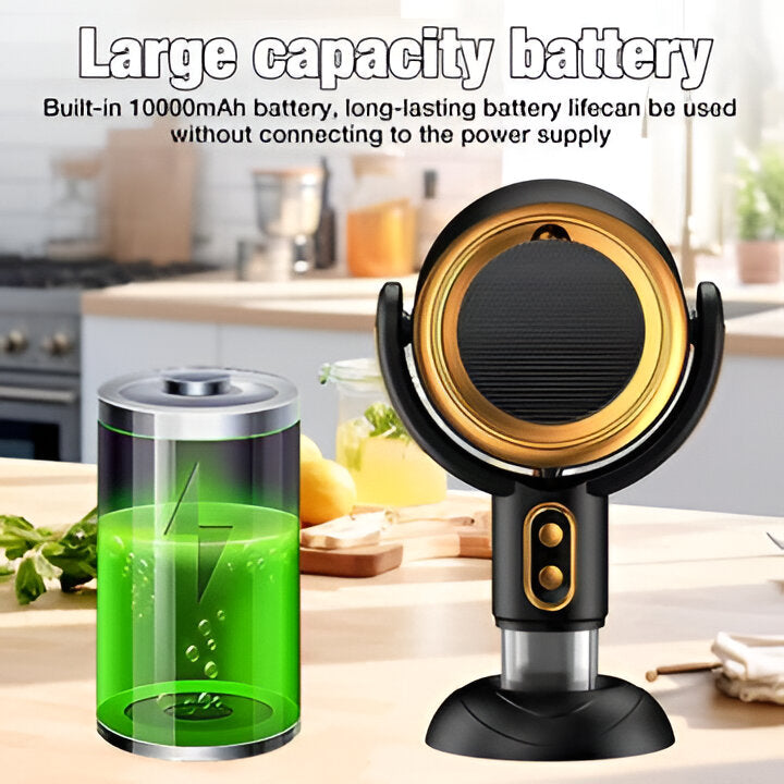 Portable Range Hood with 2-Speed Exhaust Fan – Compact Ventilation | Bowlift
