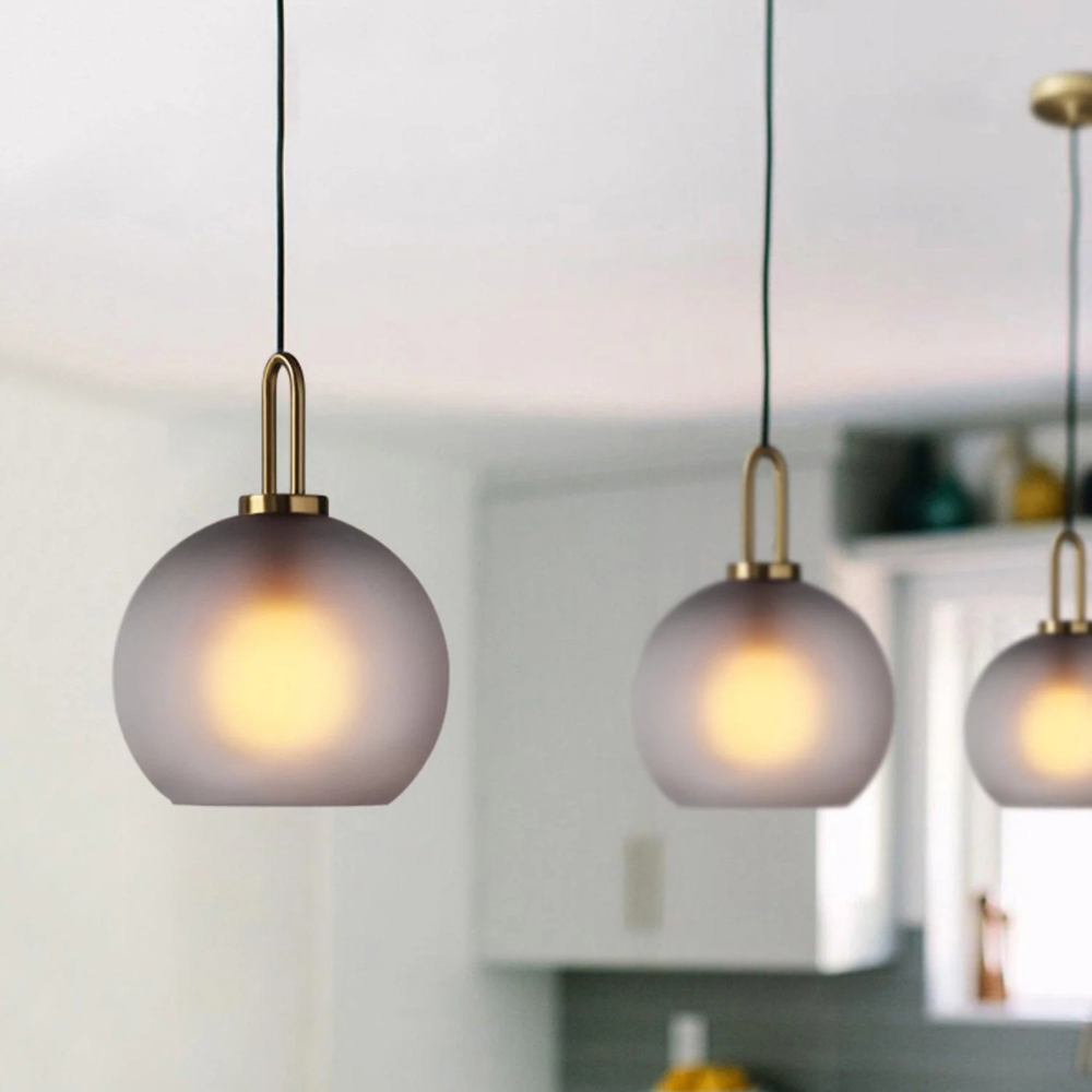 BowLift | Modern Atmospheric Glass Pendant Lamp for Dining Room and Kitchen