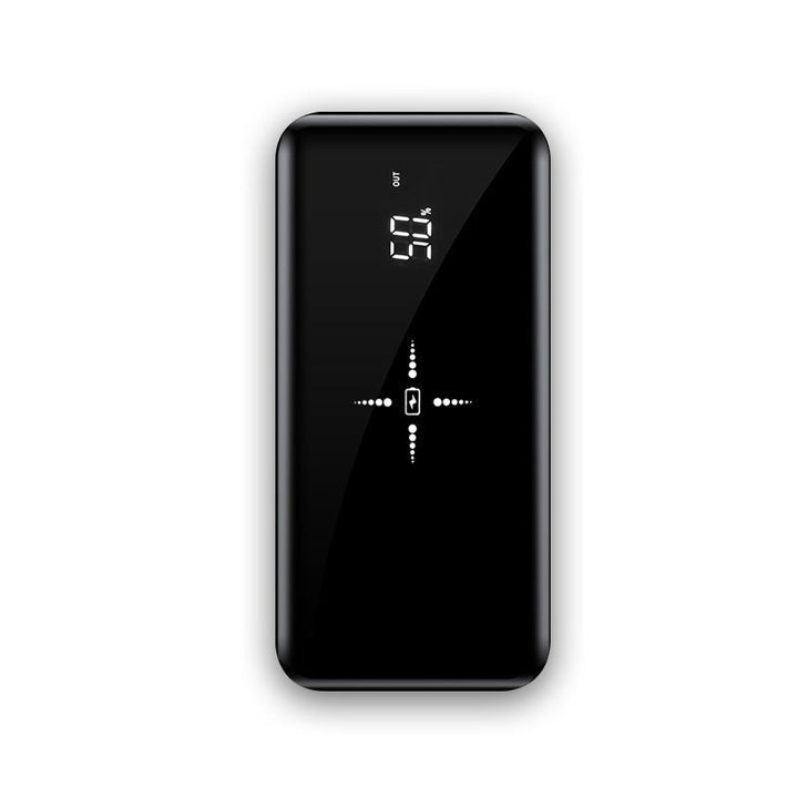 BowLift | Portable Wireless Ultra-thin 10000mAh Power Bank With Digital LCD Display Full Screen, Charge Three Phones Simultaneously