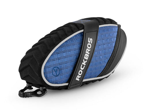 BowLift | Water Resistant and Mudproof Bicycle Saddle Bag, with Reflective Strip and Fixing Strap, Compatible for Most Bikes