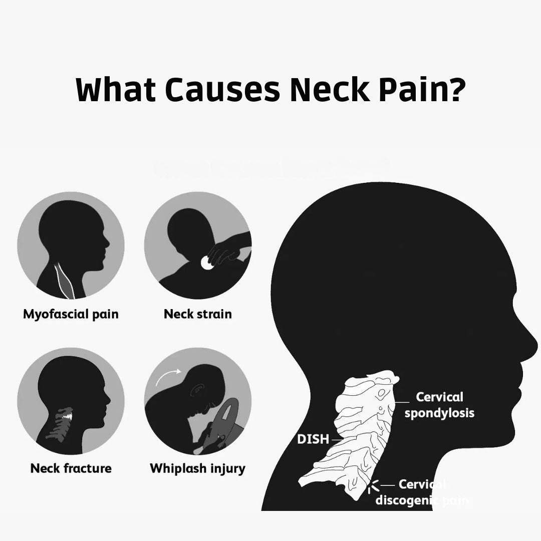 BowLift | Neck Stretcher for Pain Relief - Adjustable Cervical Traction Device Ideal for Neck Tension and Discomfort