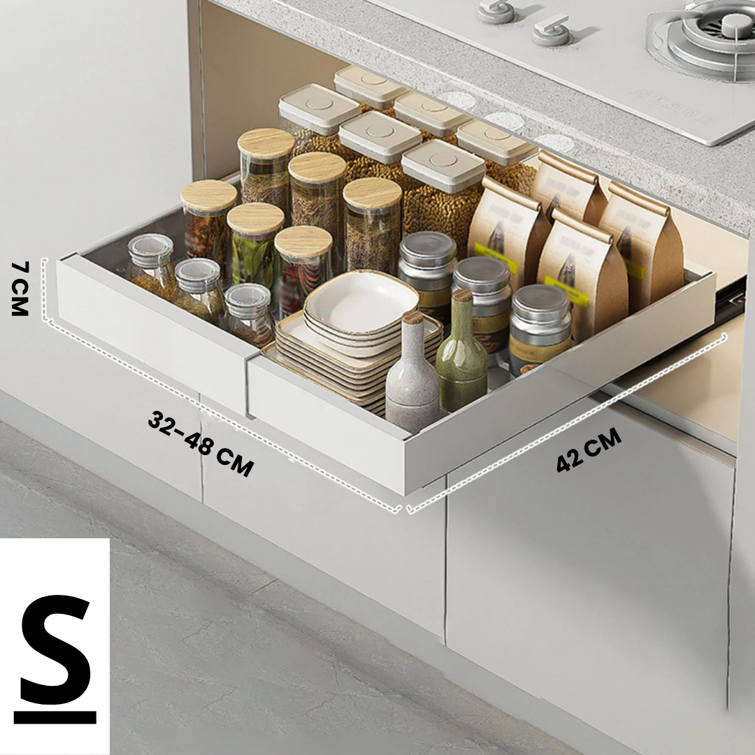 FlexiShelf Pro — Finally perfect organization that makes your everyday kitchen life easier | Bowlift