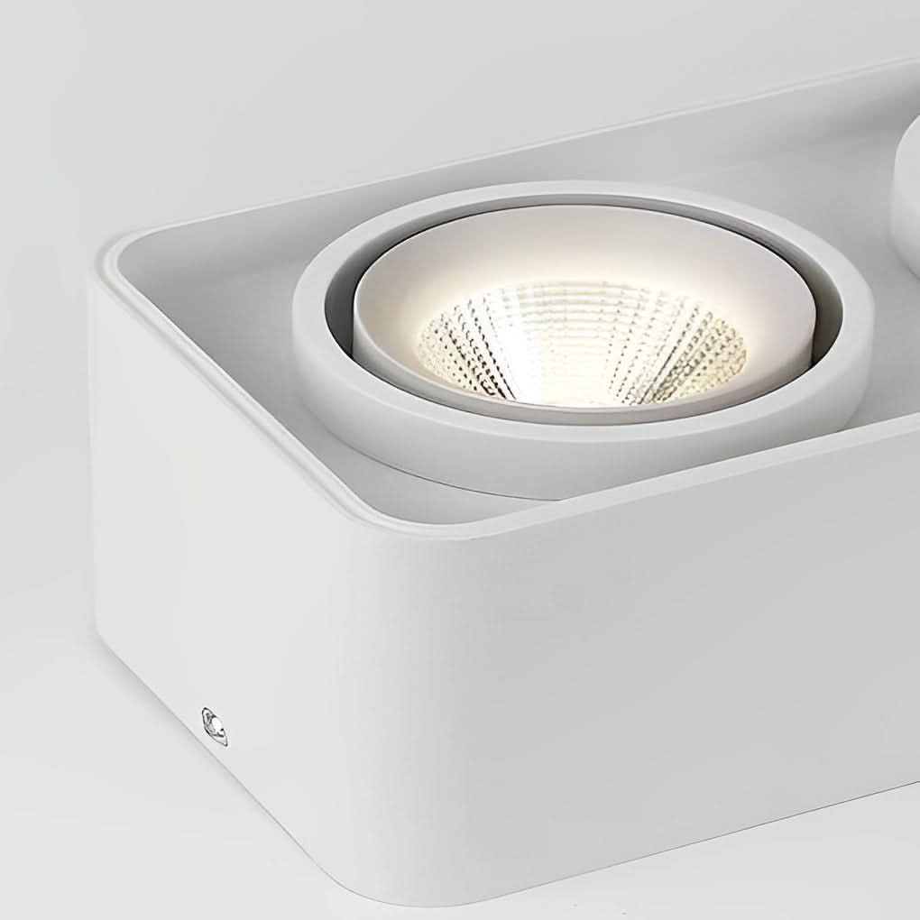 BowLift | Square Adjustable Ceiling Lamp with Dimmable LED Light