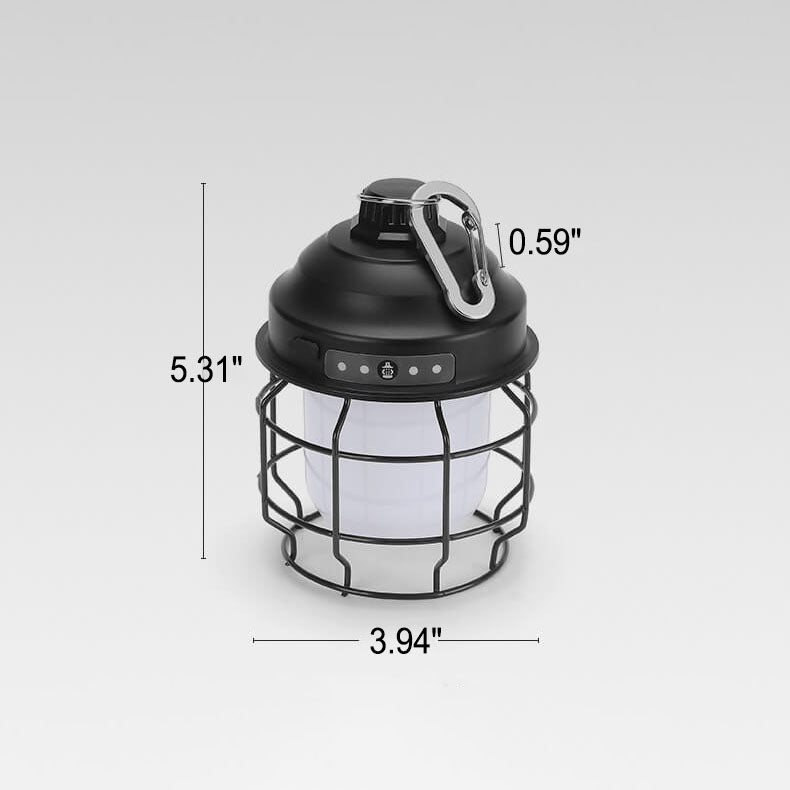 Outdoor Camping Wrought Iron LED Light | Bowlift