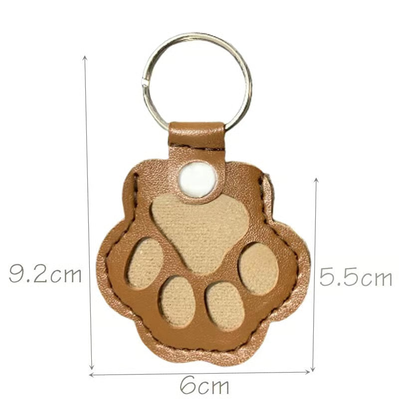 PawMemorie Keychain – Memorial Pendant with Paw Print and Inner Compartment | Bowlift