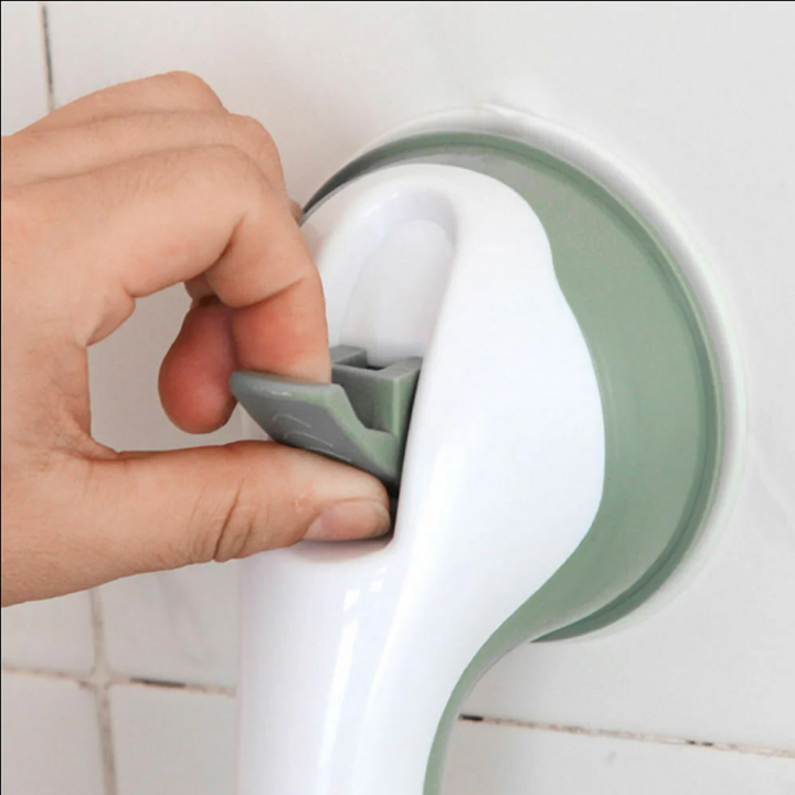 BowLift | Sturdy Bathroom Shower Suction Cup Grab Bar Handle
