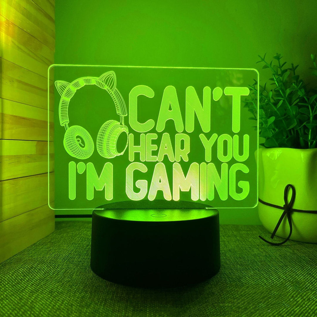 Gamer 3D LED lamps | Bowlift