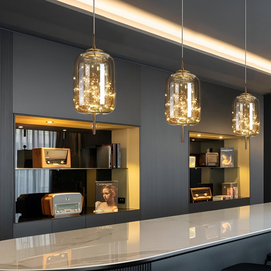 BowLift | Glass Nordic Luxe Pendant Lamp