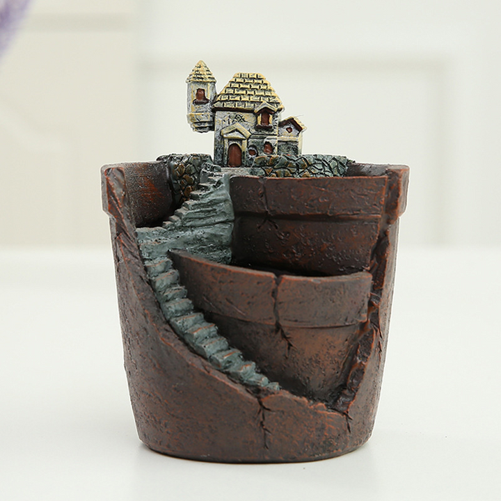 BowLift | Succulent decorative flower pot for mini garden – Bonsai planting pot for micro landscape and garden