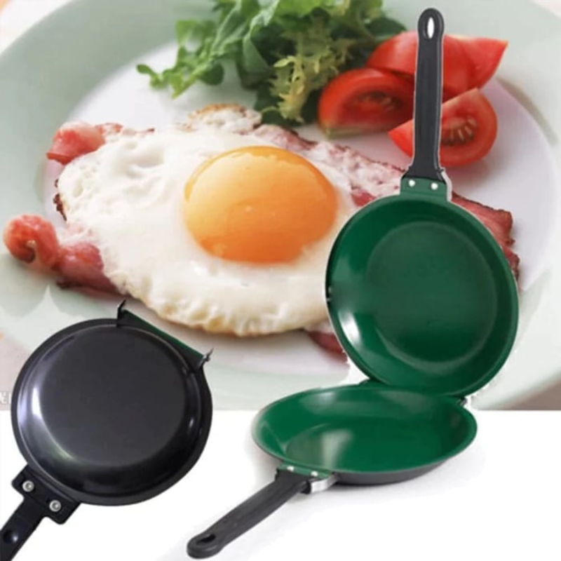 FlipMaster - Double-Sided Pancake Pan with Non-Stick Coating Bowlift