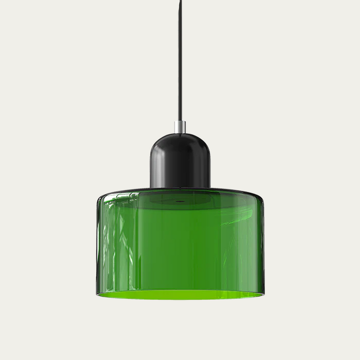 BowLift | Glass light in subtle colors of the kitchen
