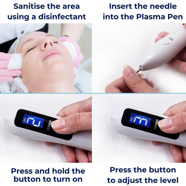 ClearSkinPro Laser Plasma Pen - Non-Invasive | for Freckle, Skin Tag, Spot, Mole and Tattoo Removal at Home Bowlift