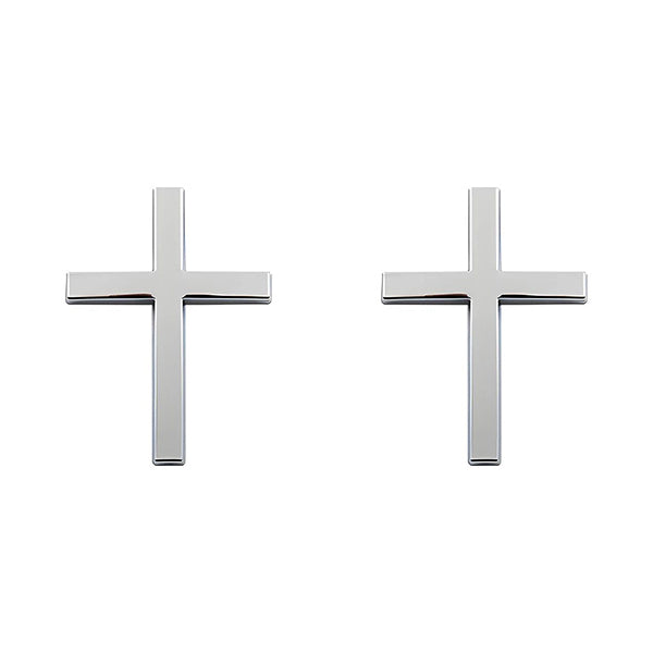 BowLift | ️ 3D Cross Metal Jesus Christ Cross Badge StickerCar Anti-Scratch Sticker