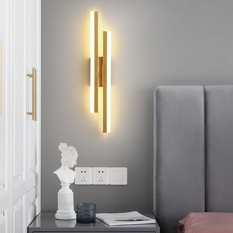BowLift | LuxLine Modern LED Wall Lamp | Minimalist Design | Iron & Acrylic | Dimmable Light