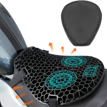 BowLift | Motorcycle Gel Seat Pad for Long Distance Rides