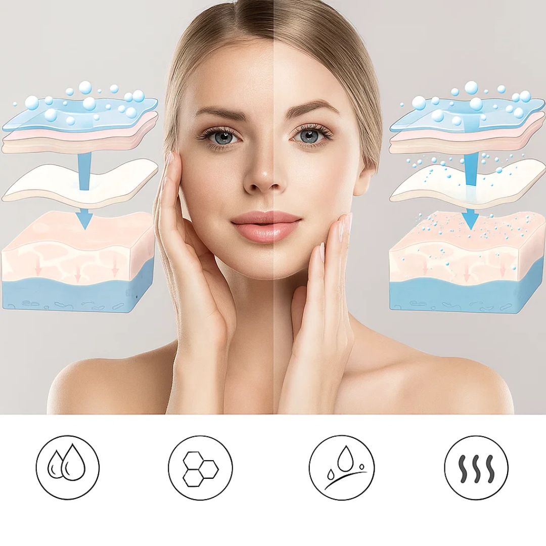 GlowMist | Facial Steamer – Deep Pore Cleanse – Fine Mist Technology – At-Home Skincare Bowlift