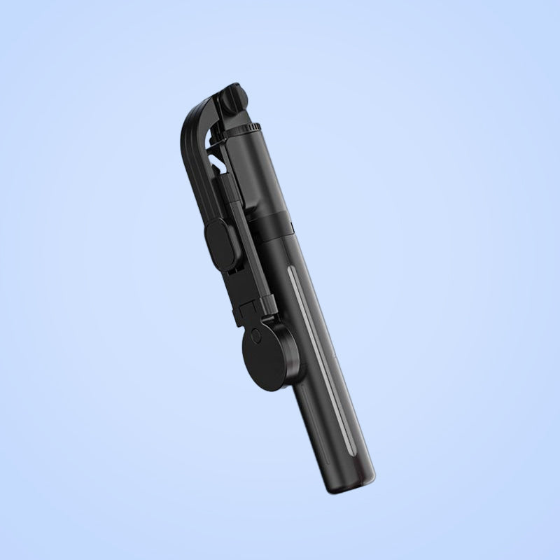 Selfie stick with LED additional light | Bowlift