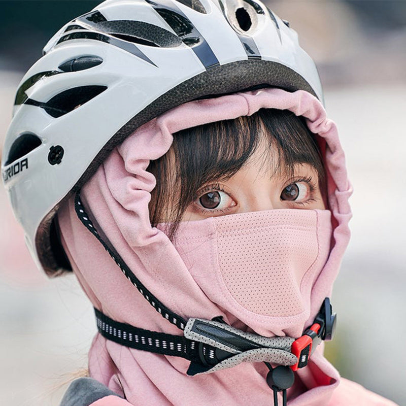 BowLift | Hooded Face Mask with Neck Warmer for Cycling