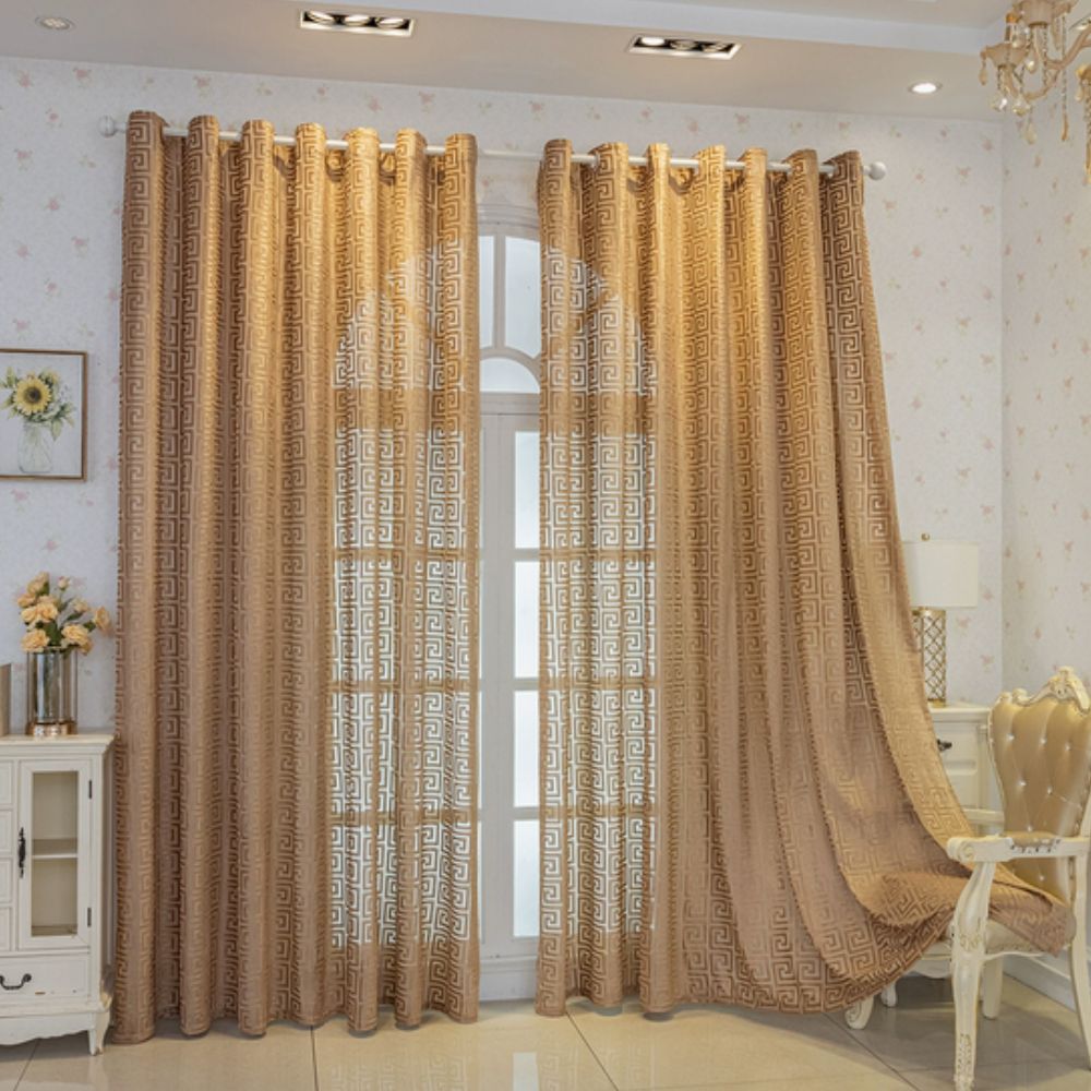 BowLift | Imperial Maze Embroidered Curtain