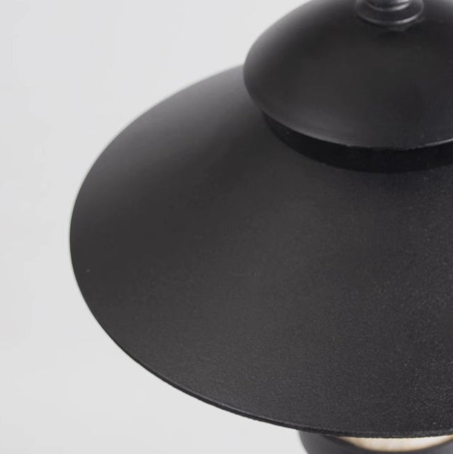 Modern Minimalist Umbrella Waterproof Aluminum Marble LED Outdoor Light For Garden | Bowlift