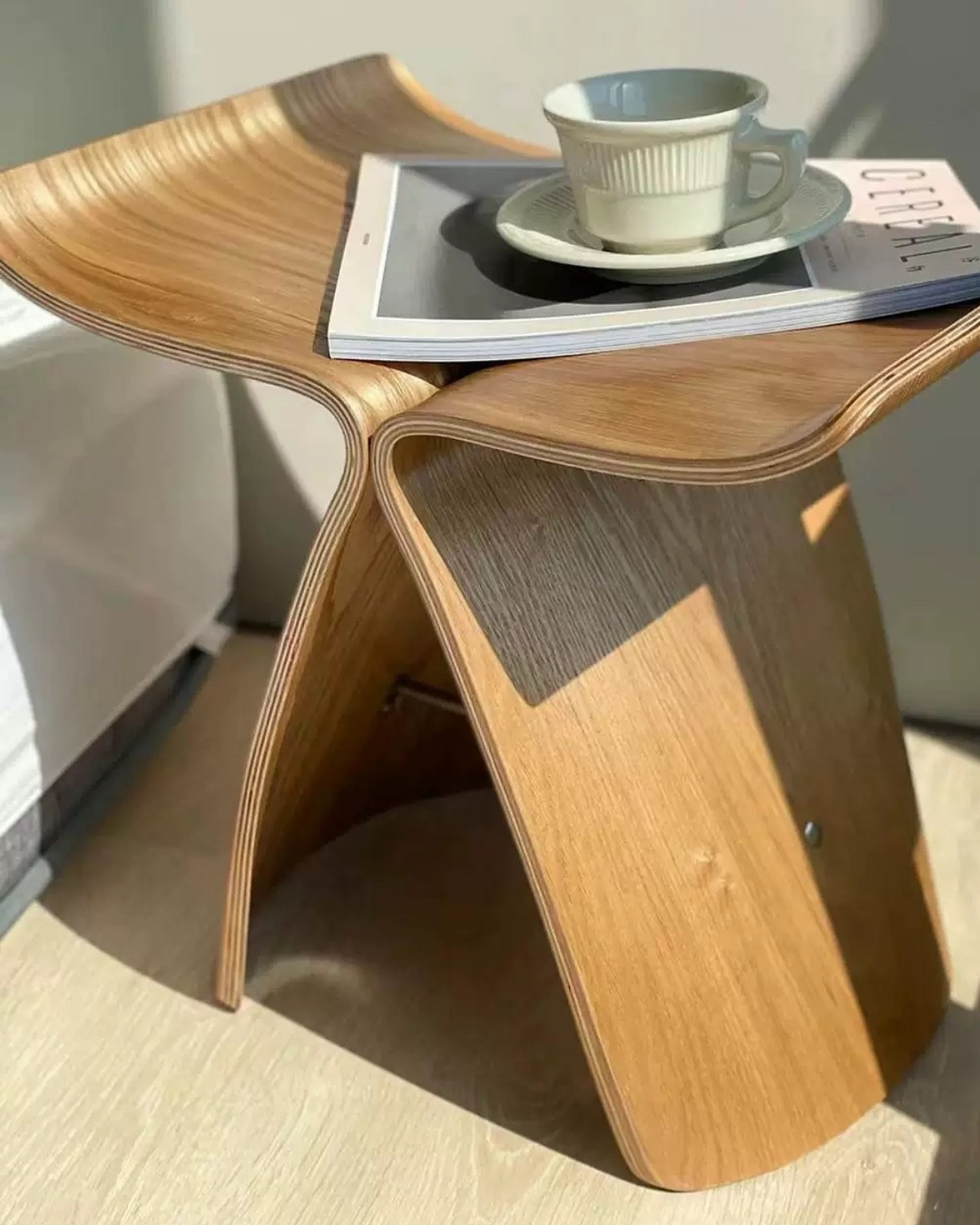BowLift | Vintage Butterfly Side Table