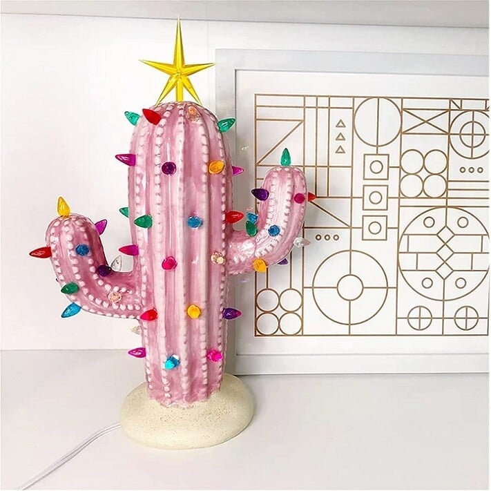 BowLift | Vintage Christmas Luminous Cactus