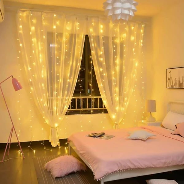 BowLift | LED Rainbow Curtain Lights — Color Changing Waterproof Decoration