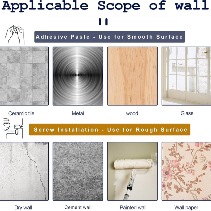 BowLift | FlexiHold — Your walls stay flawless, the look changes in no time!