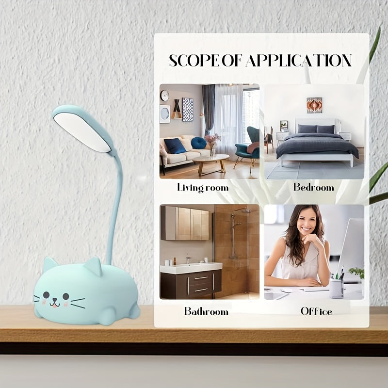 KatanaLight Lamp - Adjustable LED with USB Rechargeable Table Lamp Bowlift