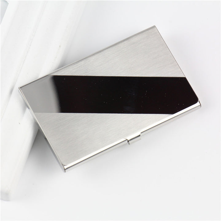 Stylish Stainless Steel Business Card Holder