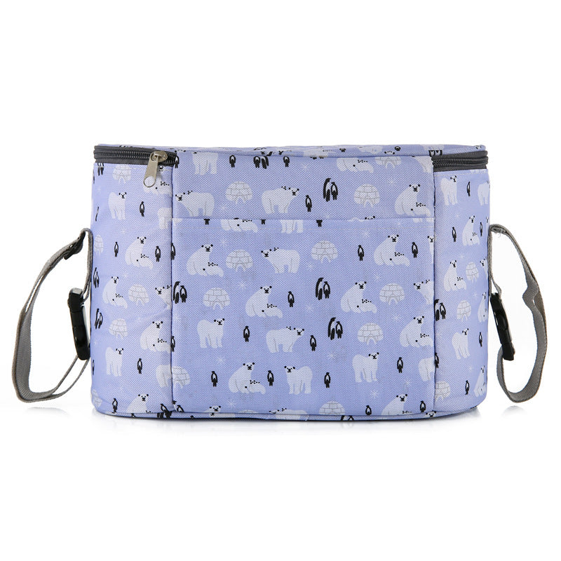 Multifunctional diaper bag with cute animal design Bowlift