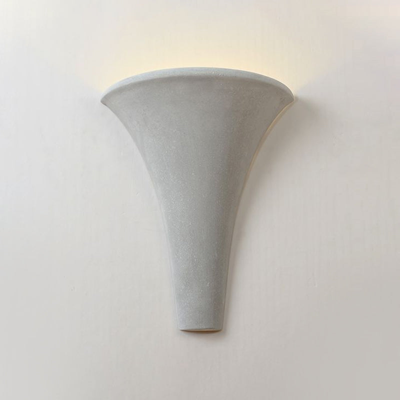 BowLift | Cement Bowl/Cylinder Shade Wall Lighting Modern Style 1 Light Bathroom Wall Light Fixture in Gray