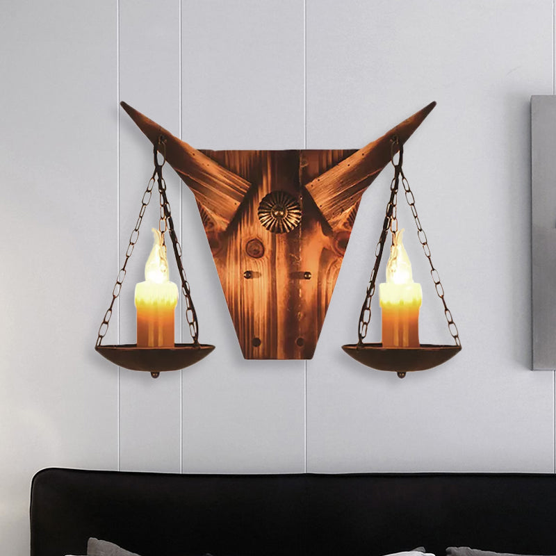 BowLift | A light wall lamp light industrial crackle glass vase shape lighting fixture in yellow, 3.5"/5"/14.5" wide