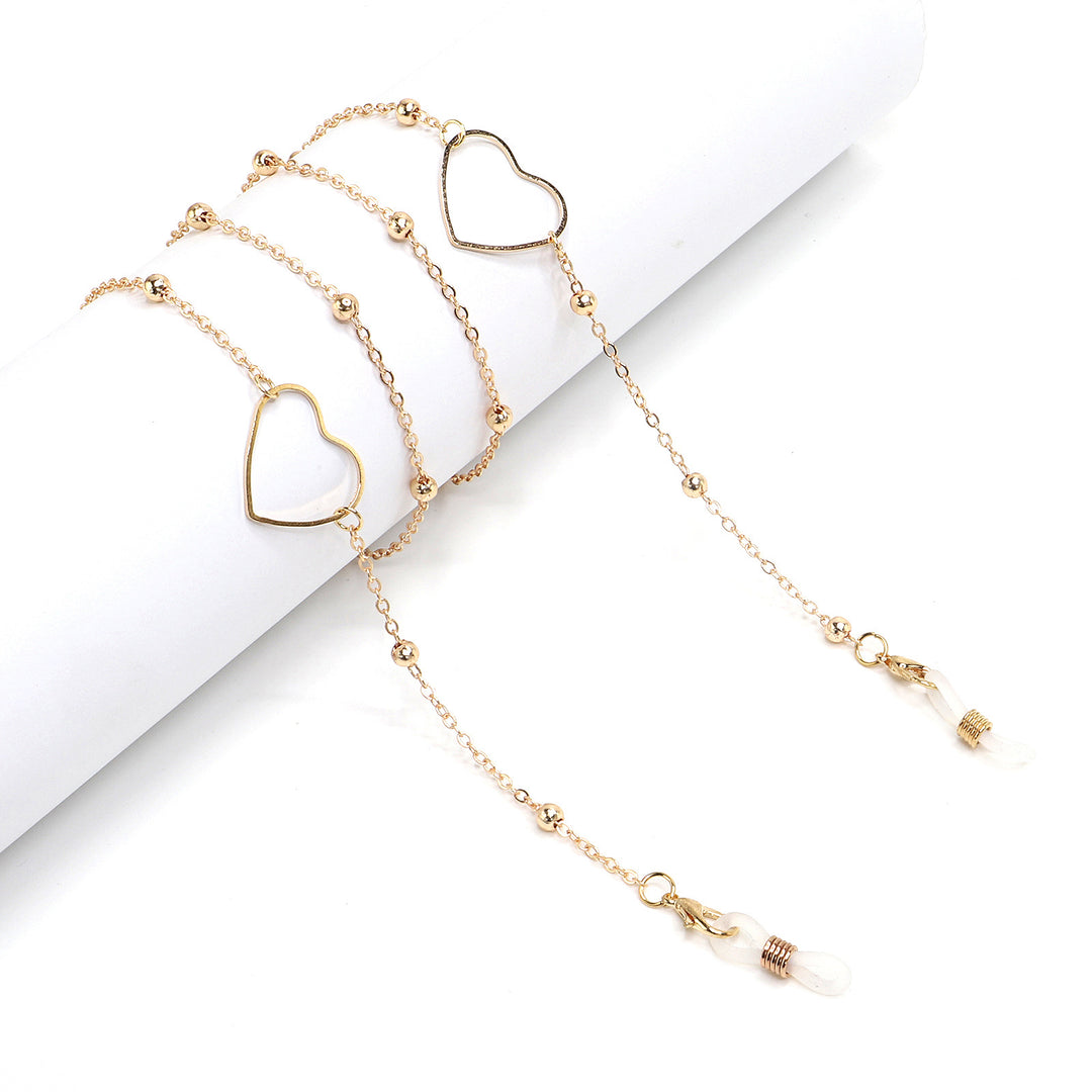 Elegant Gold Chain Eyewear Holder Bowlift