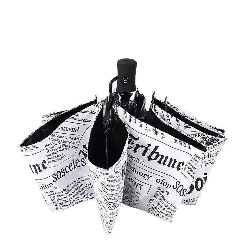 Ladies Designer Umbrella with Innovative Folding Mechanism Bowlift