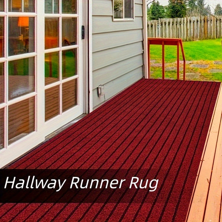 Non-slip Long Runner - WashaBowlifte Carpet with Rubber Backing for Indoor & Outdoor | Perfect for Hall & Balcony | Bowlift