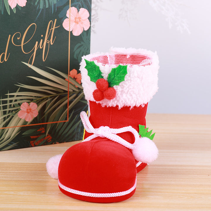 Decorative Mini Christmas Boot Bowlift