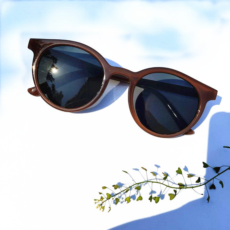 Vintage Inspired Round Frame Sunglasses Bowlift