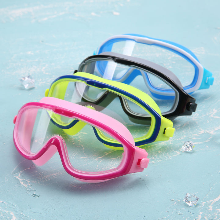 Children's Comfort-Fit Swim Goggles Bowlift