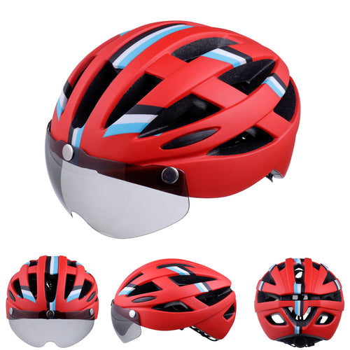 Aerodynamic Road Cycling Helmet Bowlift