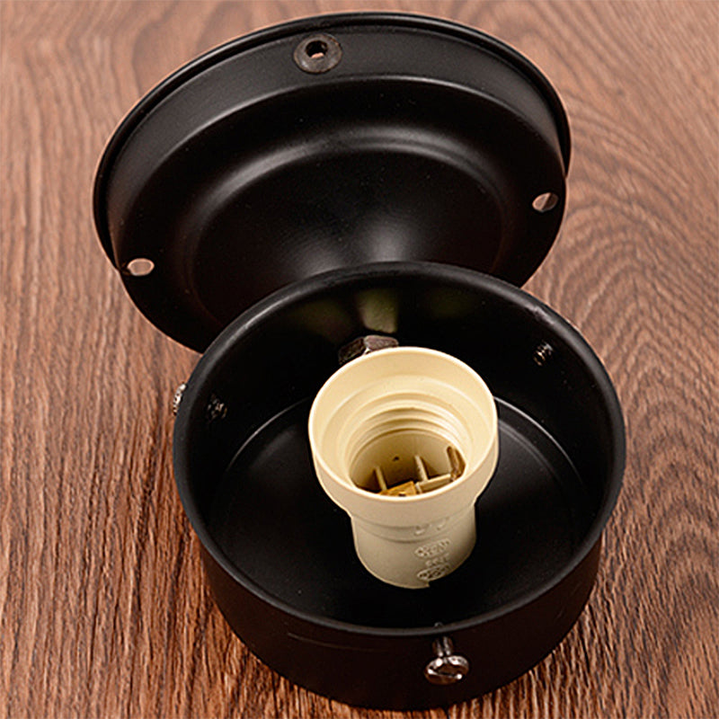 BowLift | Black/White Spherical Wall Light Modernist 1 Light Grid Glass Wall Lamp Light for Reading Room