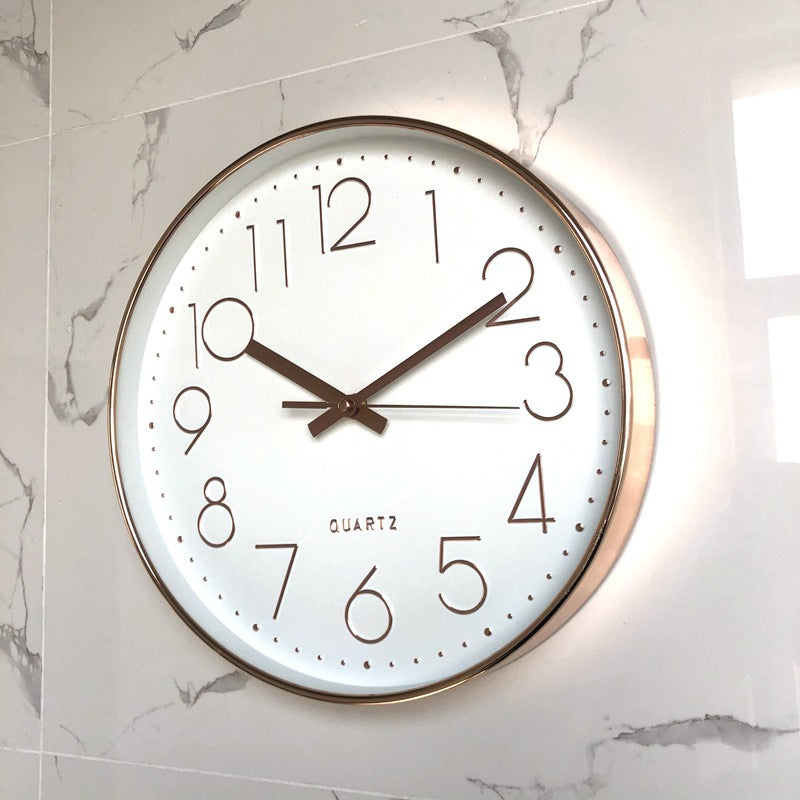 Wall clock with modern minimalist design Bowlift