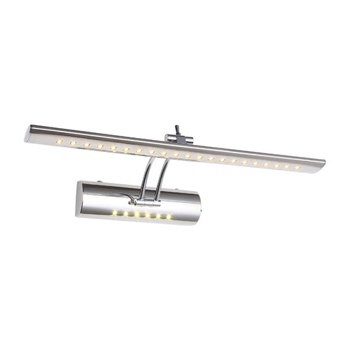 BowLift | Nickel Finish Linear Wall Lamp Contemporary 16