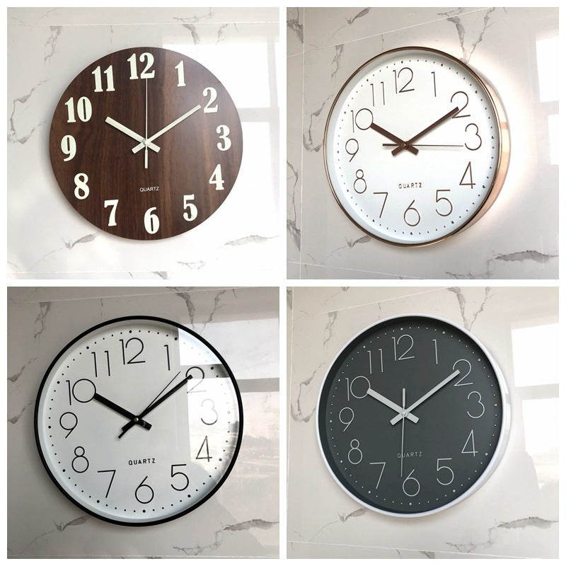 Wall clock with modern minimalist design Bowlift