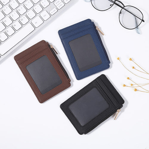 RFID-Blocking Leather Wallet